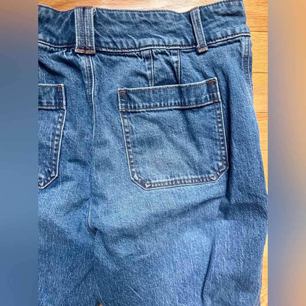 Talbots Blue Ankle Cropped Jeans Relaxed Fit - Picture 4 of 6